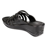 Womens Medium Wedge Sandal - Watney Shoes 