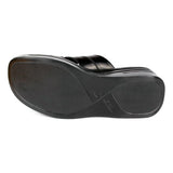 Sandal Slide On Casual Black - Watney Shoes 