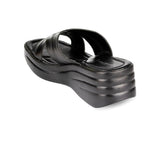 Sandal Slide On Casual Black - Watney Shoes 