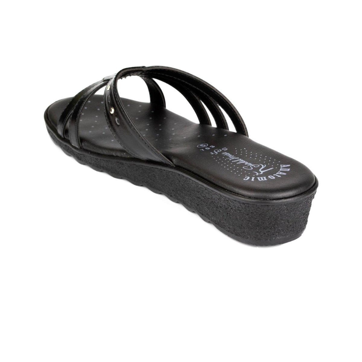 Womens Low Wedge Casual Sandal - Watney Shoes 