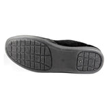 Mens Full Slippers Black - Watney Shoes 