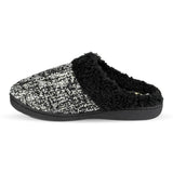 Mule Slipper Black & Grey - Watney Shoes 