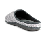Mens Grey Mule Slipper - Watney Shoes 