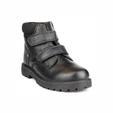 Boys Black Zip Up Ankle Boot - Watney Shoes 