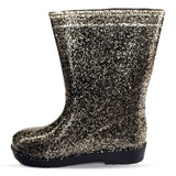 Girls Glitter Wellington Boot - Watney Shoes 