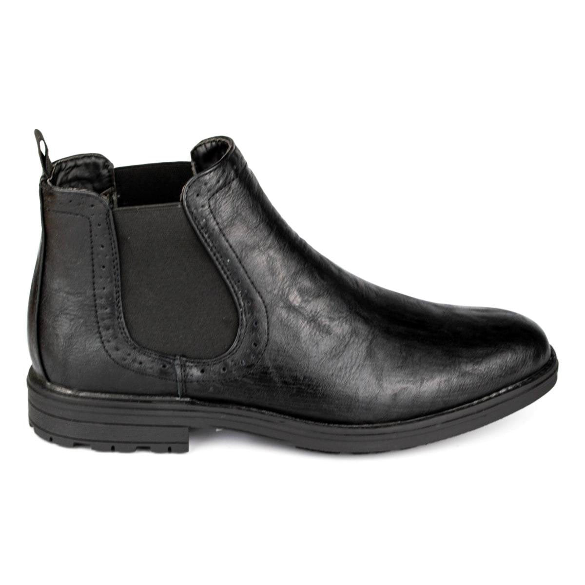 Men's Chelsea Boot in Black - Watney Shoes 