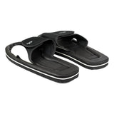 Beach Mule Comfy Sandal in Black - Watney Shoes 