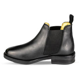 Mens Black Slip On Boot - Watney Shoes 