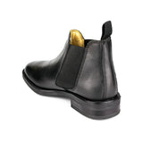 Mens Black Slip On Boot - Watney Shoes 