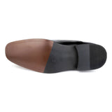 Mens Black Lace Up Oxford Shoe - Watney Shoes 