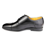 Mens Black Lace Up Oxford Shoe - Watney Shoes 