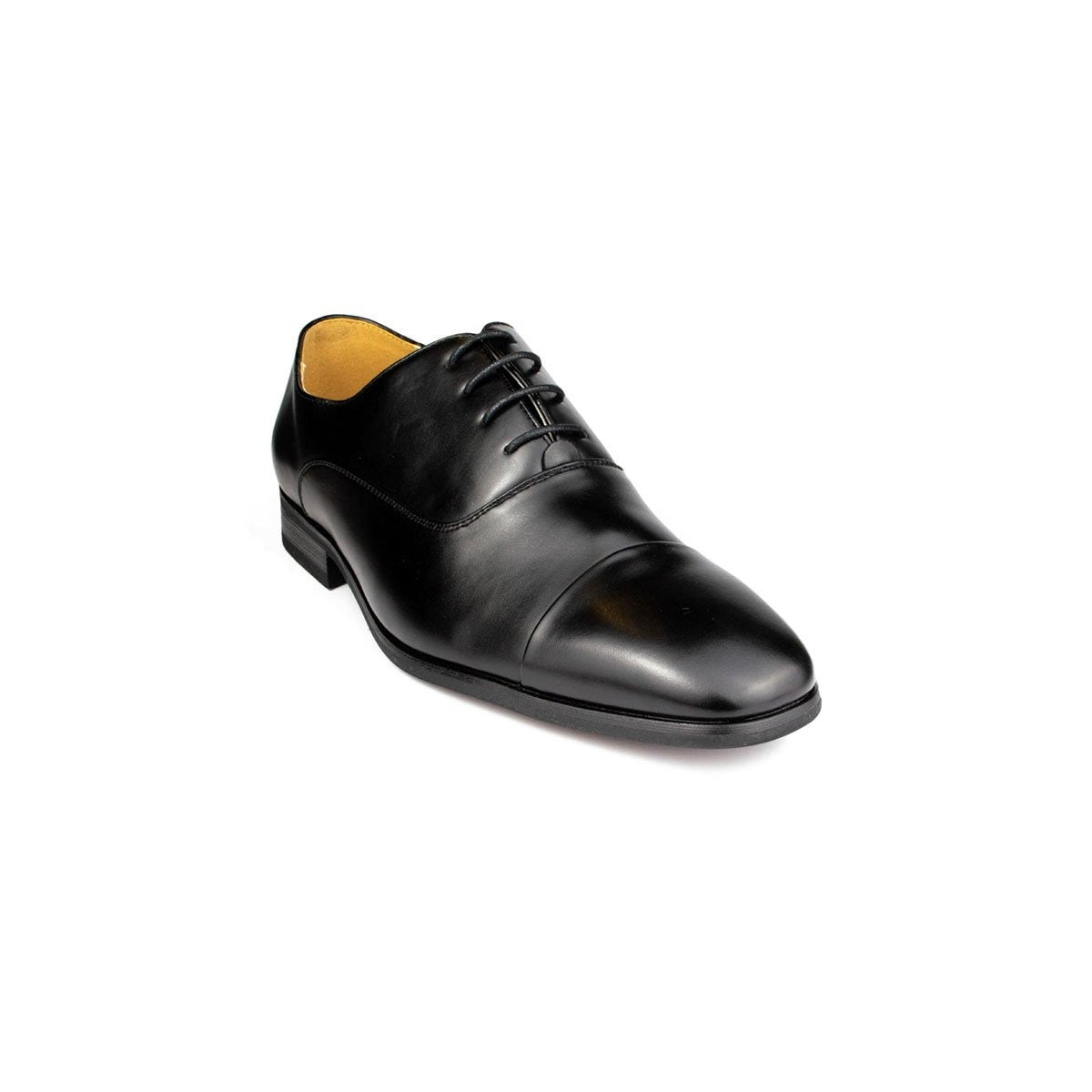 Mens Black Lace Up Oxford Shoe - Watney Shoes 