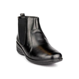 Maple Boots Twin Gusset Side Zip black - Watney Shoes 