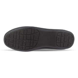 Mens Black Twin Gusset Slipper - Watney Shoes 