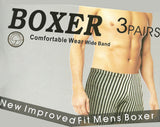 Mens Boxer 3 Pack Large - Watney Shoes 