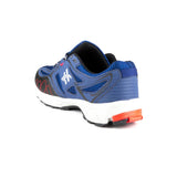 Men's Blue Lightweight Comfort Trainers - Watney Shoes 