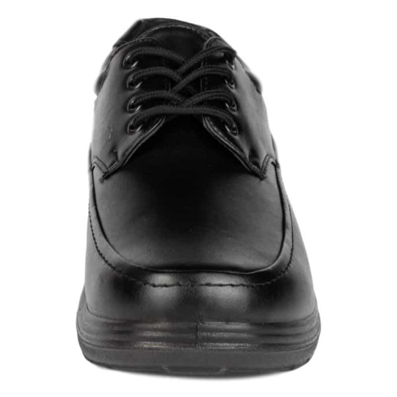 Mens Black Lace Up Casual Shoe - Watney Shoes 
