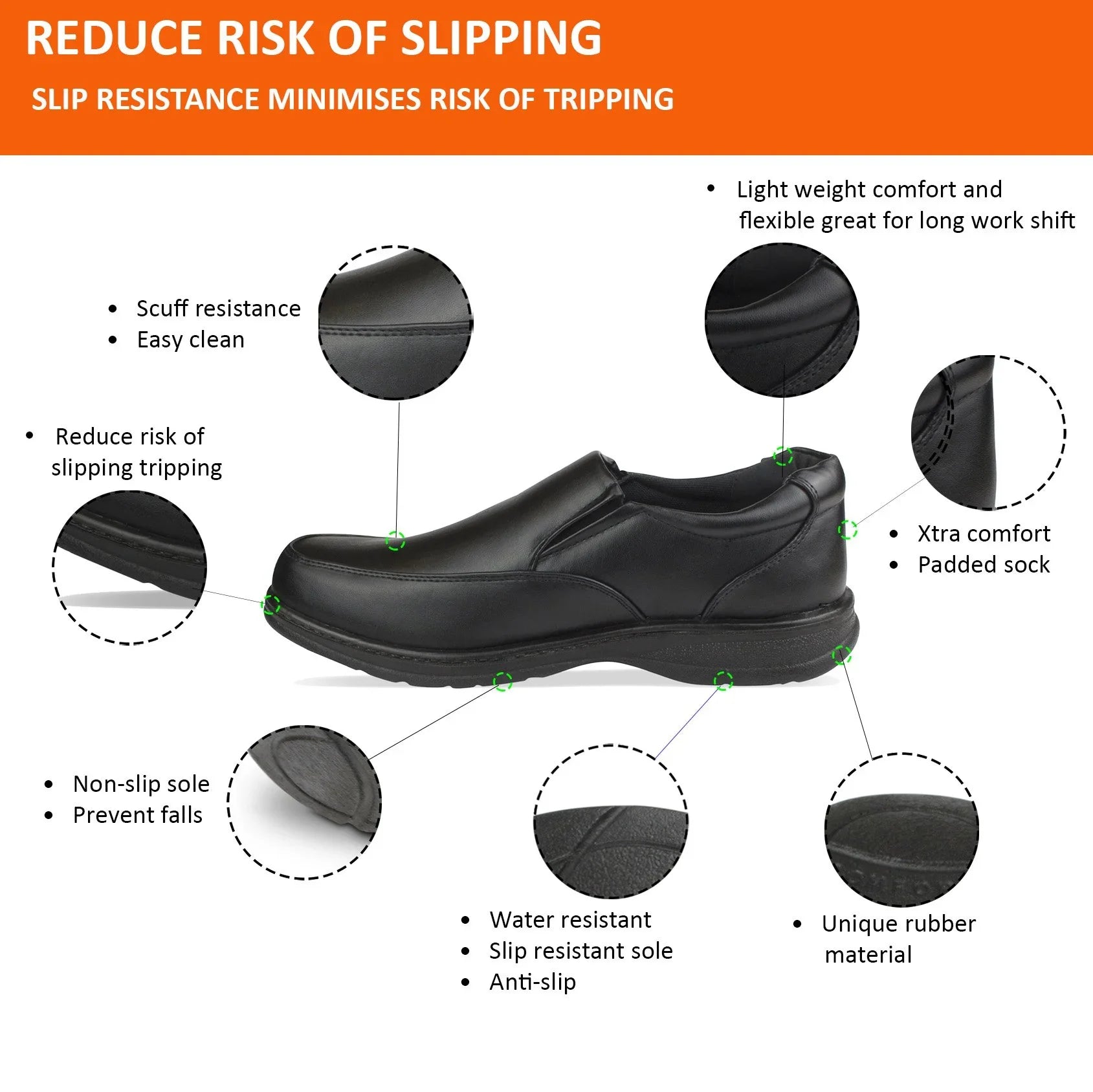 How to choose and maintain non-slip shoes