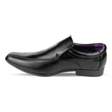 Mens Black Slip on Formal Shoe - Watney Shoes 