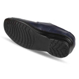 Womens Comfort Shoe Blue Touch Fasten - Watney Shoes 