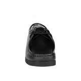 Mens Black Lace Up Casual Shoe - Watney Shoes 