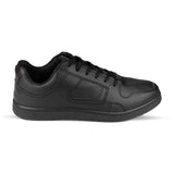Men's Black Lace Up Casual Trainer