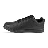 Men's Black Lace Up Casual Trainer - Watney Shoes 