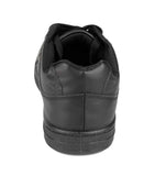 Men's Black Lace Up Casual Trainer - Watney Shoes 