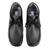 Mens Black Lace Up Casual Shoe - Watney Shoes 