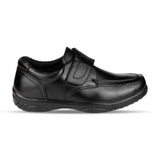 Mens Strap Fasten Formal Shoe in Black