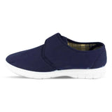 Men's Canvas Touch Fastening Trainer - Watney Shoes 
