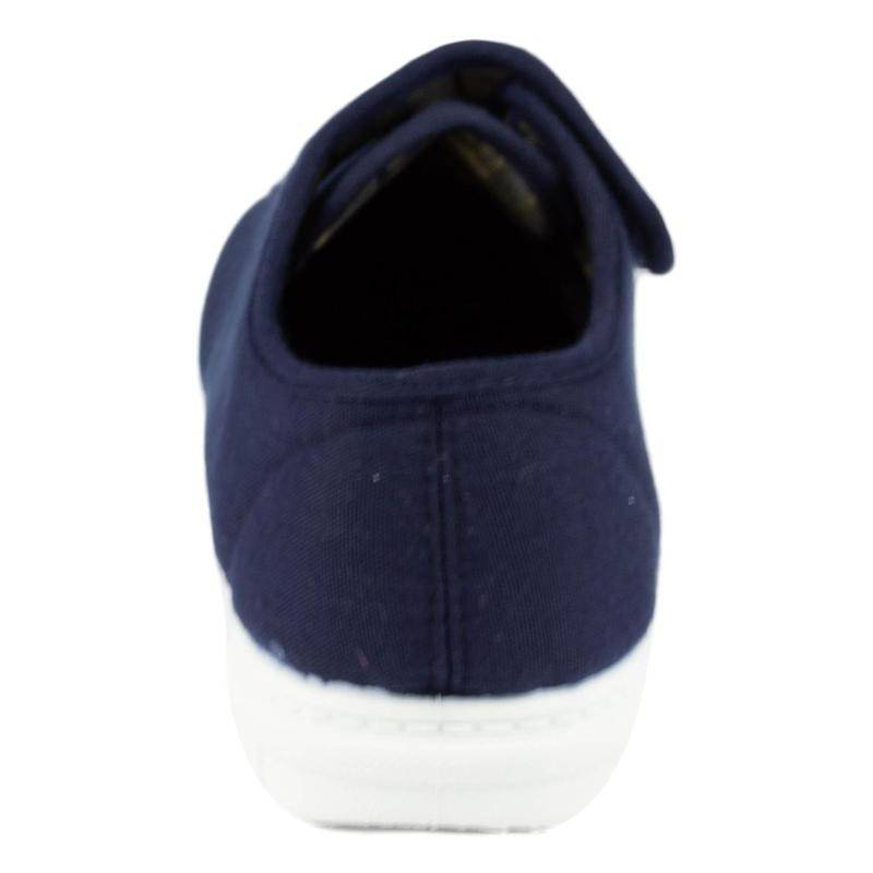 Men's Canvas Touch Fastening Trainer - Watney Shoes 