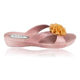 Womens Mule Sandals Bronze M - Watney Shoes 
