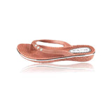 Womens Mule Sandals Bronze L - Watney Shoes 
