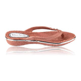 Womens Mule Sandals Bronze L - Watney Shoes 