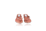 Womens Mule Sandals Bronze L - Watney Shoes 