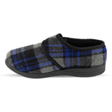 Mens Touch Strap Full Slipper - Watney Shoes 